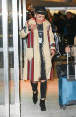 RITA ORA at JFK Airport in New York 03/03/2016