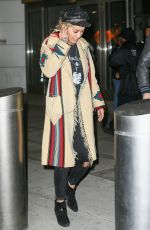 RITA ORA at JFK Airport in New York 03/03/2016