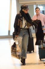 RITA ORA at JFK Airport in New York 03/06/2016