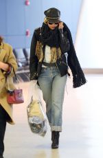 RITA ORA at JFK Airport in New York 03/06/2016