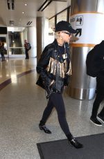 RITA ORA at LAX Airport in Los Angeles 02/29/2016