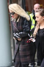 RITA ORA Leaves an Office in London 03/15/2016