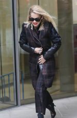 RITA ORA Leaves an Office in London 03/15/2016