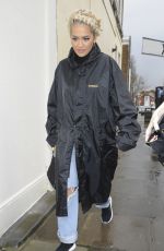 RITA ORA Out and About in London 03/09/2016
