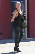 RONDA ROUSEY at a Gym and Gas Station in Los Angeles 03/09/2016