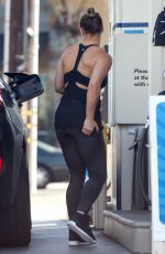 RONDA ROUSEY at a Gym and Gas Station in Los Angeles 03/09/2016