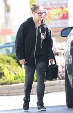 RONDA ROUSEY at a Gym and Gas Station in Los Angeles 03/09/2016
