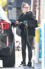 RONDA ROUSEY at a Gym and Gas Station in Los Angeles 03/09/2016