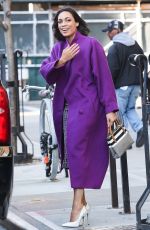 ROSARIO DAWSON Leaves The Bowery Hotel in New York 03/29/2016