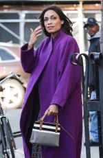 ROSARIO DAWSON Leaves The Bowery Hotel in New York 03/29/2016