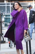 ROSARIO DAWSON Leaves The Bowery Hotel in New York 03/29/2016