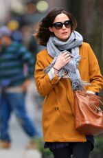 ROSE BYRNE Out and About inNew York 02/29/2016