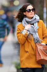 ROSE BYRNE Out and About inNew York 02/29/2016