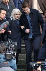 ROSE MCIVER on the Set of Izombie in Vancouver 02/29/2016