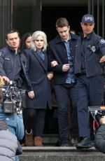ROSE MCIVER on the Set of Izombie in Vancouver 02/29/2016