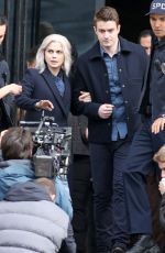 ROSE MCIVER on the Set of Izombie in Vancouver 02/29/2016