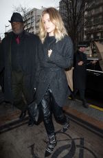 ROSIE HUNTINGTON-WHITELEY Arrives at Domaine du Palais Royal in Paris 03/04/2016