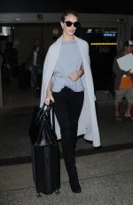 ROSIE HUNTINGTON-WHITELEY at Los Angeles International Airport 03/05/2016