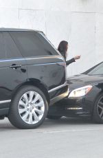 ROSIE HUNTINGTON-WHITELEY Has a Car Accident in Beverly Hills 03/08/2016