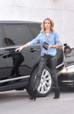 ROSIE HUNTINGTON-WHITELEY Has a Car Accident in Beverly Hills 03/08/2016