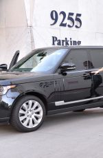 ROSIE HUNTINGTON-WHITELEY Has a Car Accident in Beverly Hills 03/08/2016