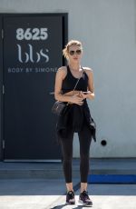 ROSIE HUNTINGTON-WHITELEY Leaves a Gym in West Hollywood 03/07/2016