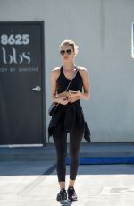 ROSIE HUNTINGTON-WHITELEY Leaves a Gym in West Hollywood 03/07/2016
