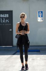 ROSIE HUNTINGTON-WHITELEY Leaves a Gym in West Hollywood 03/07/2016