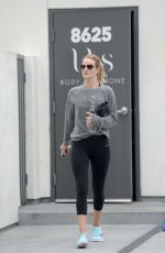 ROSIE HUNTINGTON-WHITELEY Leaves a Gym in West Hollywood 03/21/2016