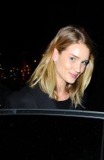 ROSIE HUNTINGTON-WHITELEY Night Out in Paris 03/02/2016