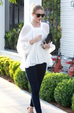 ROSIE HUNTINGTON-WHITELEY Out and About in Los Angeles 03/30/2016