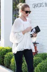 ROSIE HUNTINGTON-WHITELEY Out and About in Los Angeles 03/30/2016