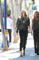 ROSIE HUNTINGTON-WHITELEY Out and About in West Hollywood 03/23/2016