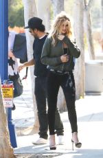 ROSIE HUNTINGTON-WHITELEY Out and About in West Hollywood 03/23/2016
