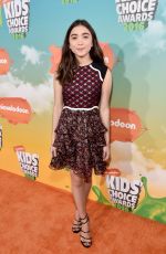ROWAN BLANCHARD at Nickelodeon’s 2016 Kids’ Choice Awards in Inglewood 03/12/2016