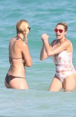 SABINE LISICKI in Bikini at a Beach in Miami 03/26/2016
