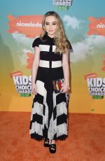 SABRINA CARPENTER at Nickelodeon