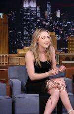 SAOIRSE RONAN at Tonight Show in New York 03/22/2016