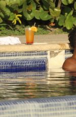 SAPHNE JOY and Jason DeRulo on Vacatoin at Casa Aramara in Punta Mita 03/10/2016