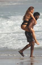 SAPHNE JOY and Jason DeRulo on Vacatoin at Casa Aramara in Punta Mita 03/10/2016