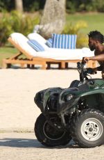 SAPHNE JOY and Jason DeRulo on Vacatoin at Casa Aramara in Punta Mita 03/10/2016