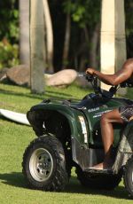 SAPHNE JOY and Jason DeRulo on Vacatoin at Casa Aramara in Punta Mita 03/10/2016