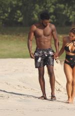 SAPHNE JOY and Jason DeRulo on Vacatoin at Casa Aramara in Punta Mita 03/10/2016