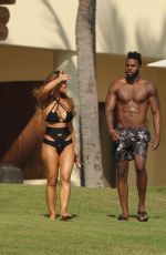 SAPHNE JOY and Jason DeRulo on Vacatoin at Casa Aramara in Punta Mita 03/10/2016