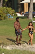 SAPHNE JOY and Jason DeRulo on Vacatoin at Casa Aramara in Punta Mita 03/10/2016