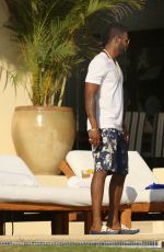 SAPHNE JOY and Jason DeRulo on Vacatoin at Casa Aramara in Punta Mita 03/10/2016