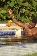 SAPHNE JOY and Jason DeRulo on Vacatoin at Casa Aramara in Punta Mita 03/10/2016