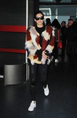 SARA SAMPAIO at Charles De Gaulle Airport in Paris 03/02/2016