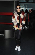 SARA SAMPAIO at Charles De Gaulle Airport in Paris 03/02/2016