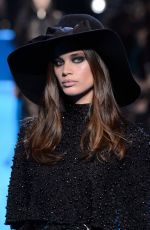 SARA SAMPAIO at Elie Saab Fashion Show in Paris 03/05/2016